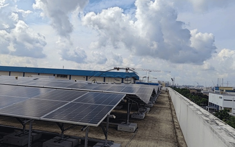 flat roof pv mounting systems