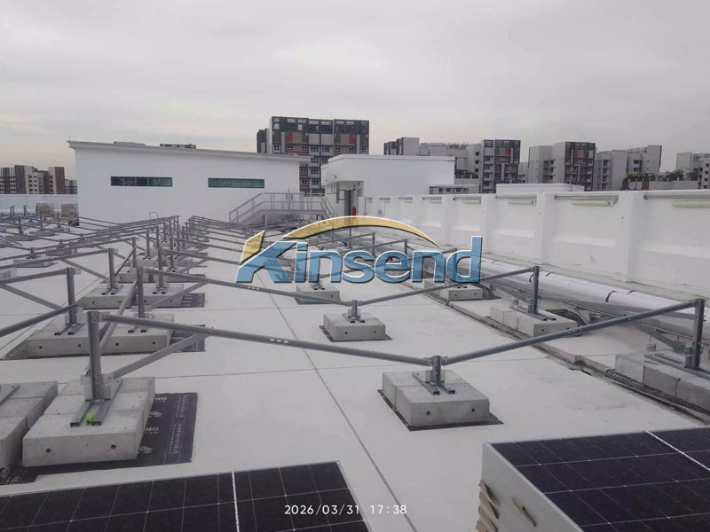 flat roof pv mounting systems