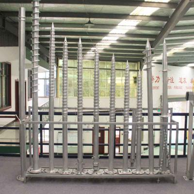 나선형 접지 나사 for 태양 광 프로젝트