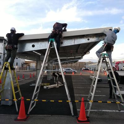 스틸 카포트 마운팅 시스템