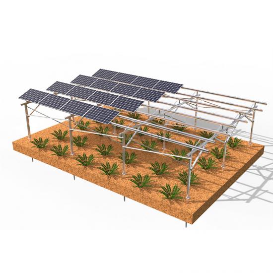 solar farm mounting system