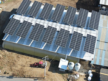 금속 지붕 장착 시스템 85KW, 한국