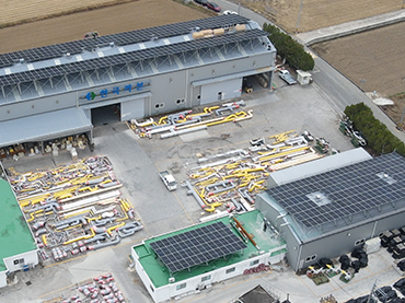 금속 지붕 장착 시스템 220KW, 한국