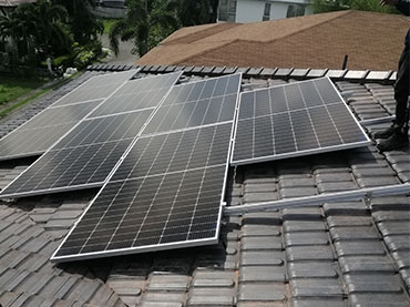 타일 지붕 설치 시스템, 필리핀