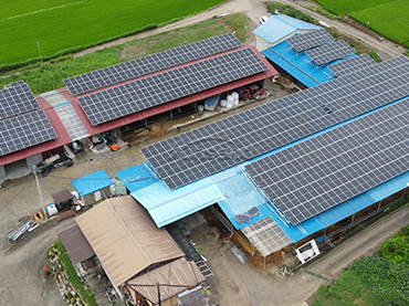 금속 지붕 장착 시스템 106KW, 한국