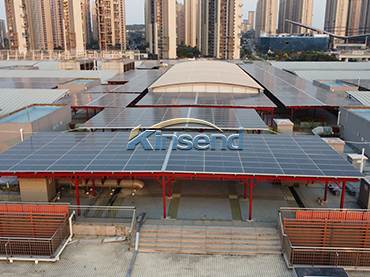 태양광 패널 평평한 지붕 장착 7MW
