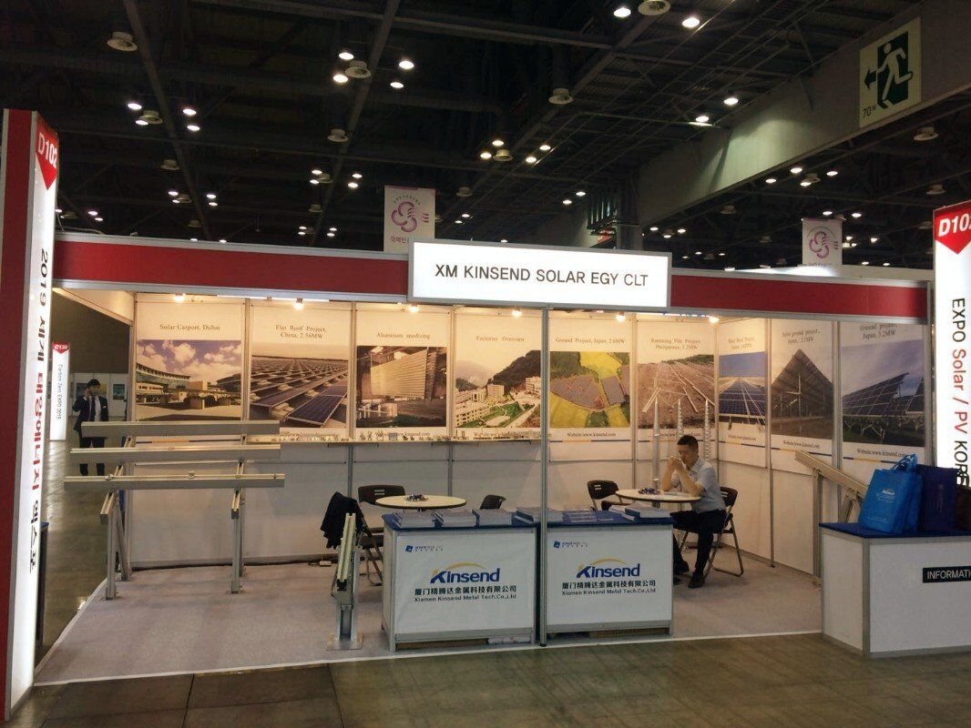  Kinsend 엑스포 솔라 코리아 참가 2018 