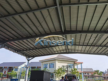 ZAM 철골 구조 태양광 주차장, 대만