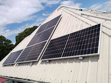 금속 지붕 프로젝트 완료