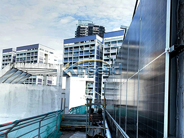 태양광 구조물 벽걸이 솔루션